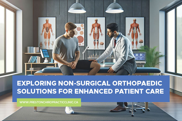 Exploring Non-Surgical Orthopaedic Solutions for Enhanced Patient Care