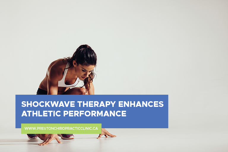 Shockwave therapy enhances athletic performance